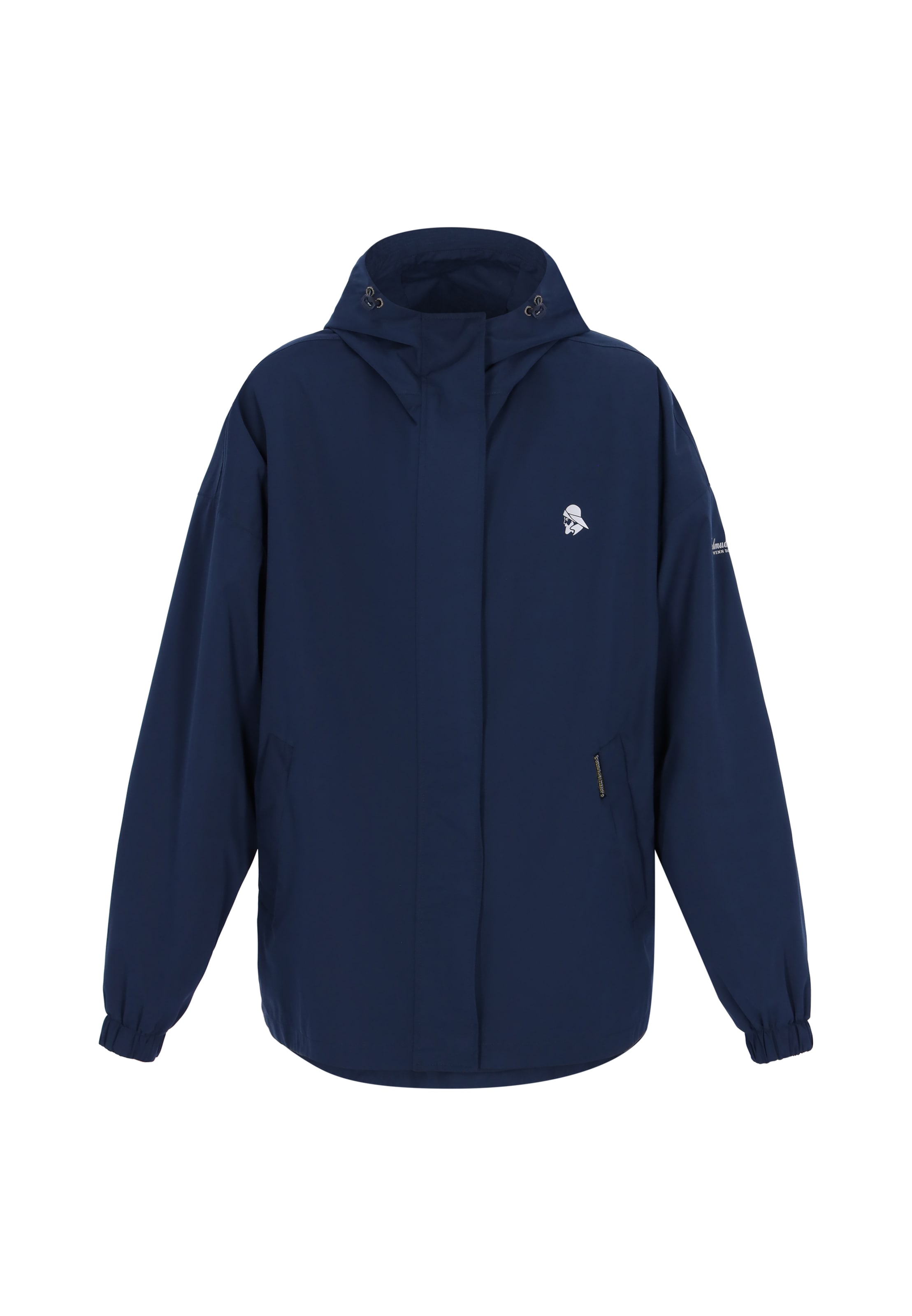 Schmuddelwedda Functionele jas in Blauw: voorkant