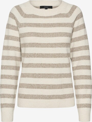 VERO MODA Trui 'DOFFY' in Beige: voorkant