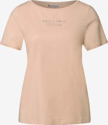 STREET ONE Shirt in Beige: front