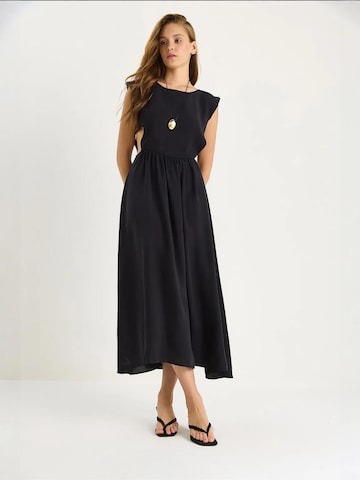 Bianco Lucci Jurk in Zwart