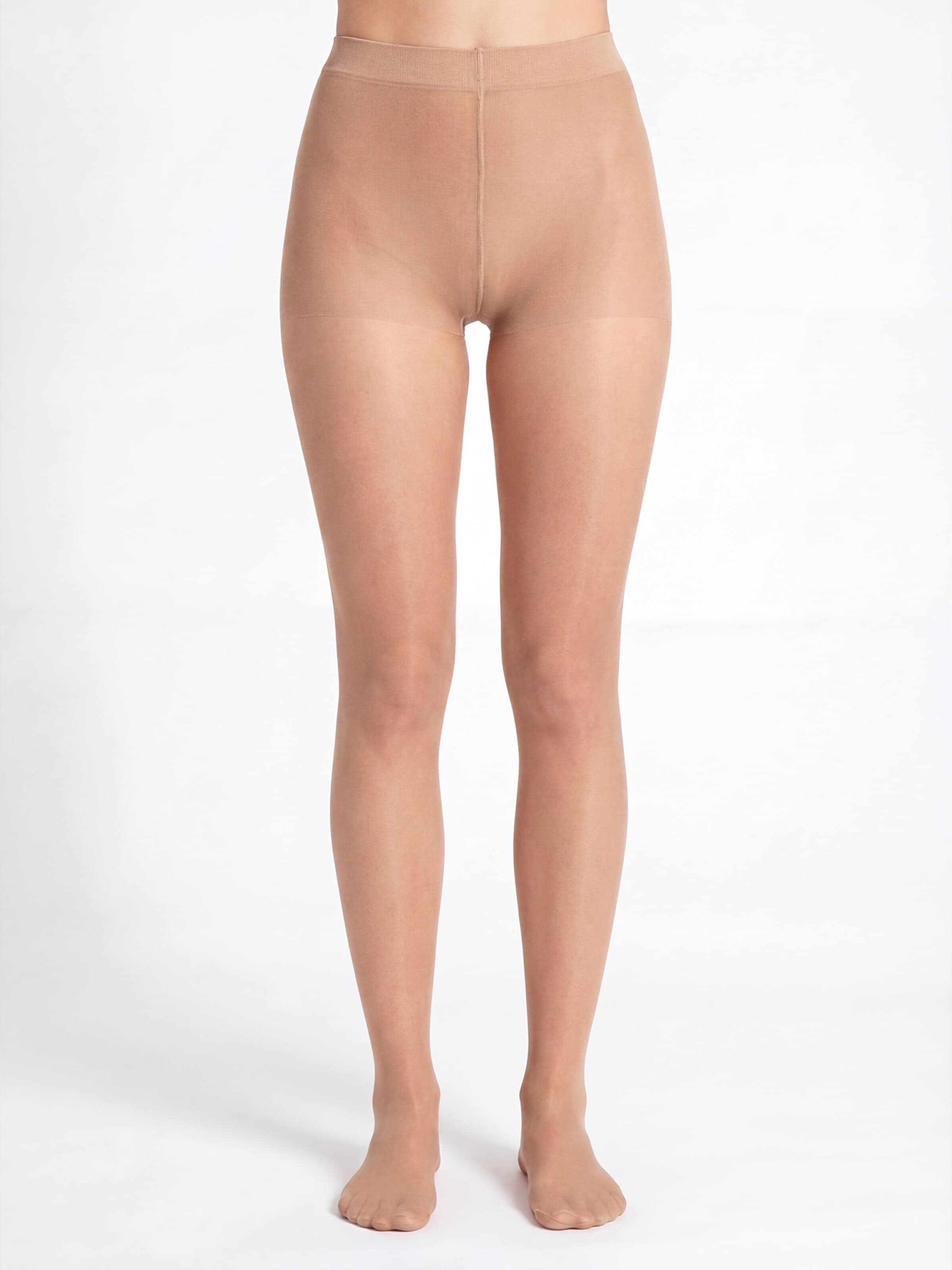 GLAMORY Fijne panty 'Satin 40 Feinstrumpfhose' in Beige: voorkant