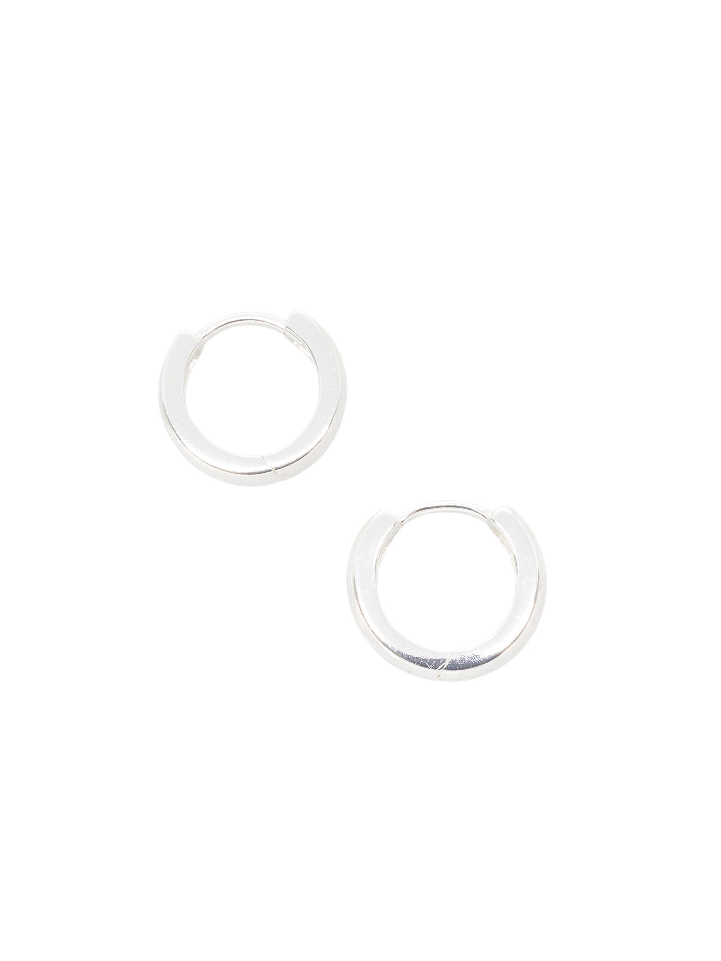 Boucles d'oreilles fejn en argent