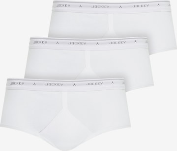 JOCKEY Slip in White: front