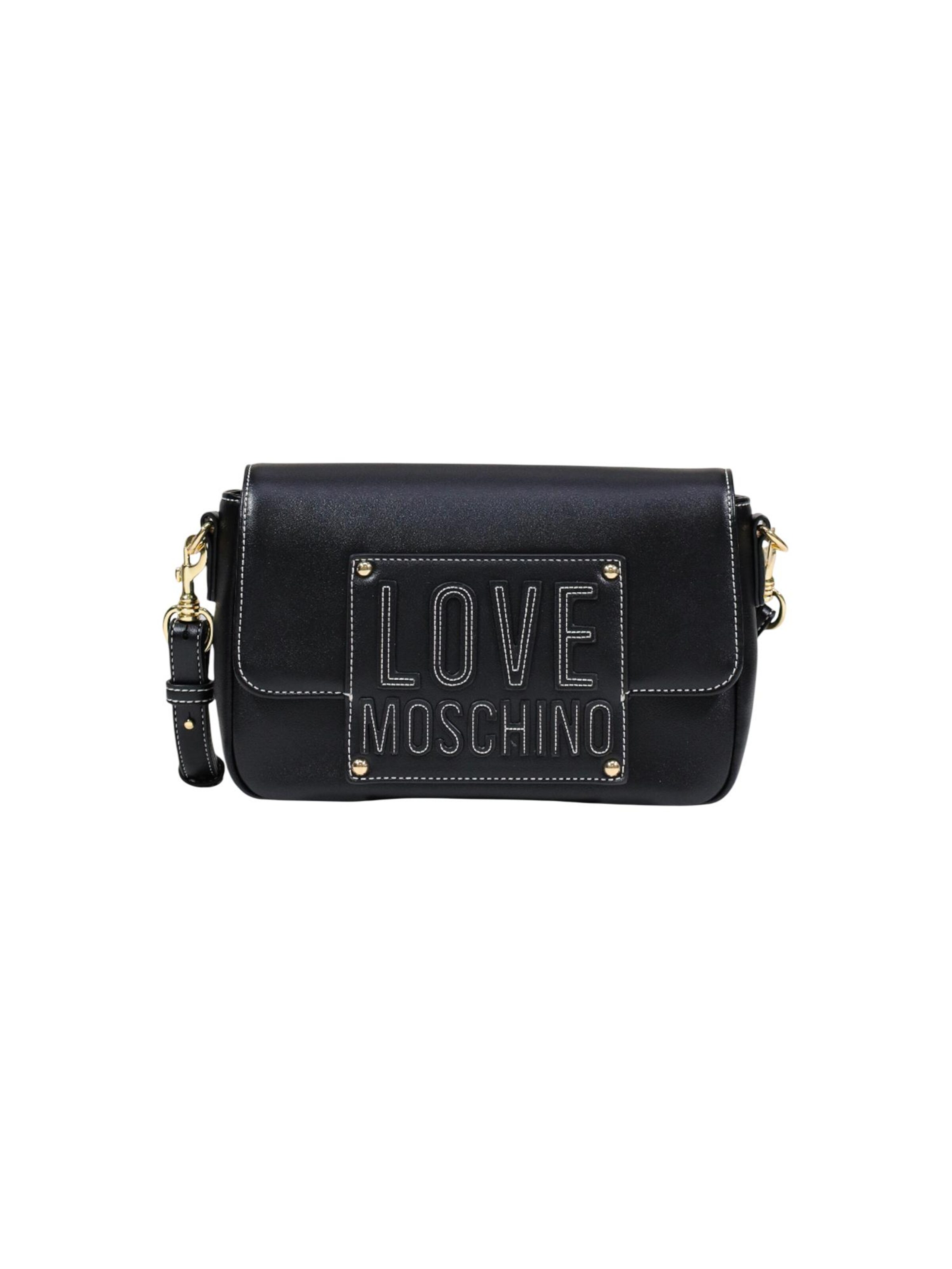 Sac bandoulière Love Moschino en noir