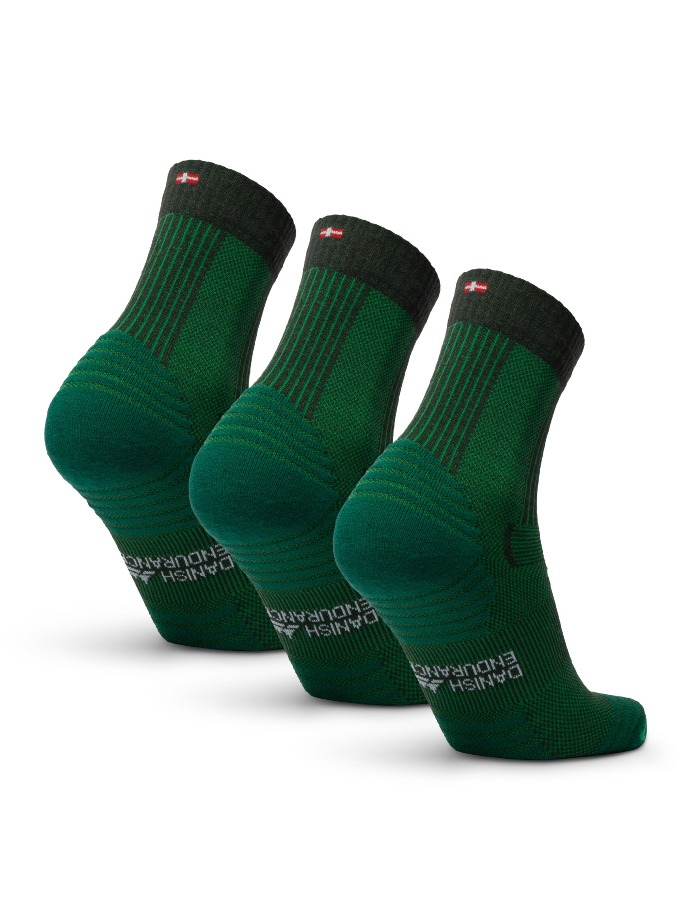 Chaussettes de sport DANISH ENDURANCE en vert