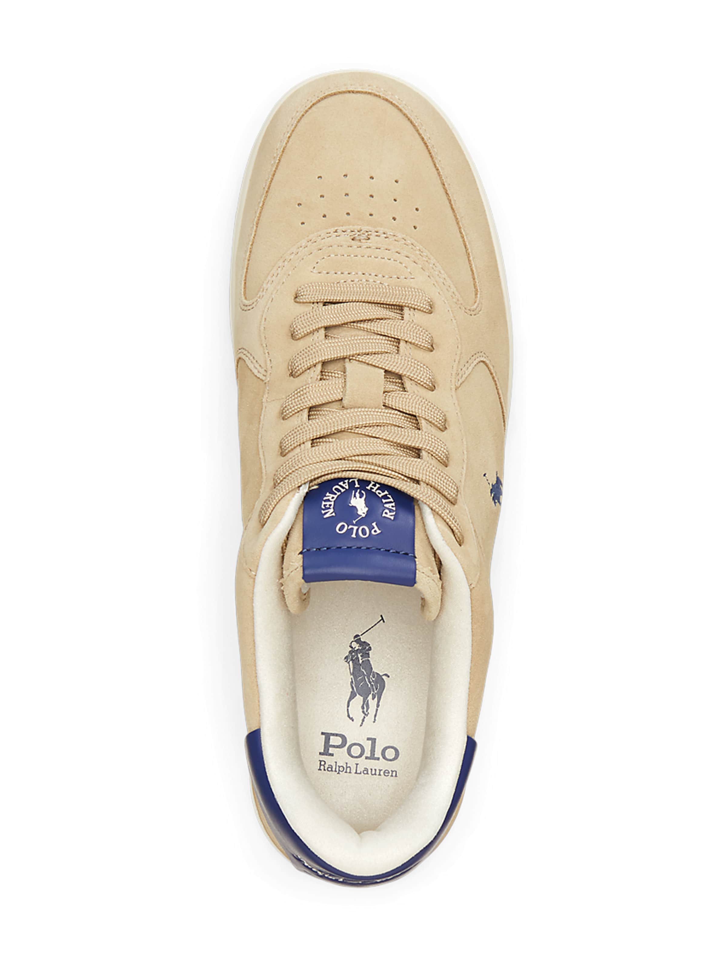 Polo Ralph Lauren Platform trainers 'MASTERS CRT' in Beige