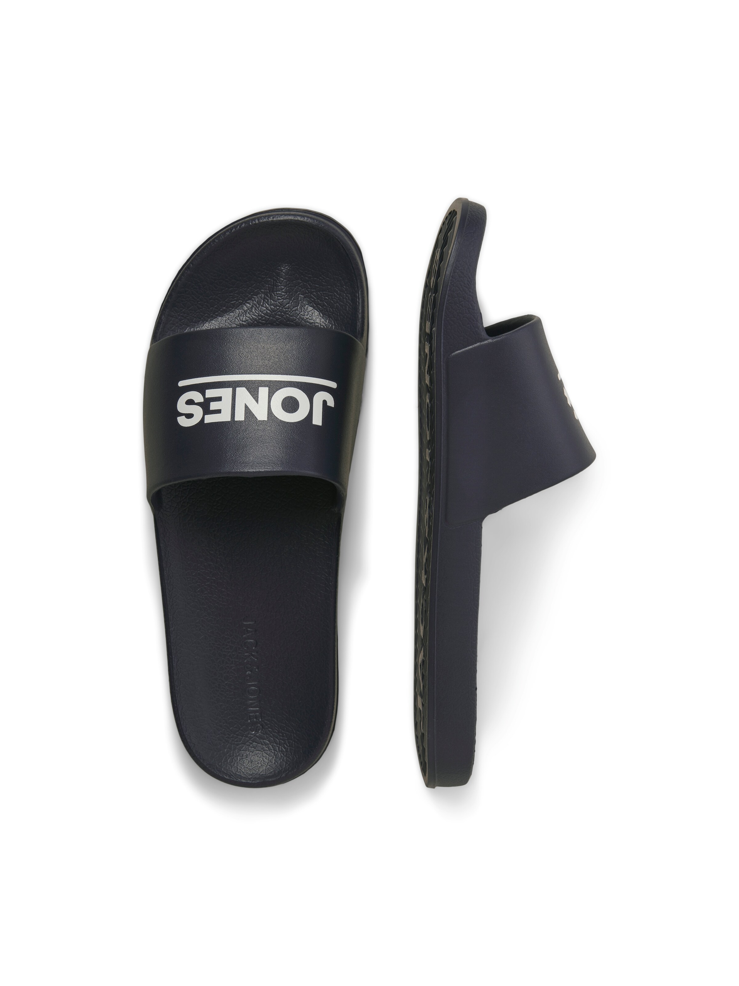 JACK & JONES Pantolette 'JFWOLLIE' i svart