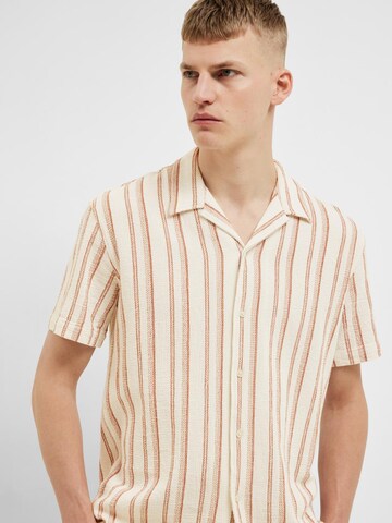 smėlio SELECTED HOMME Standartinis modelis Marškiniai 'West'