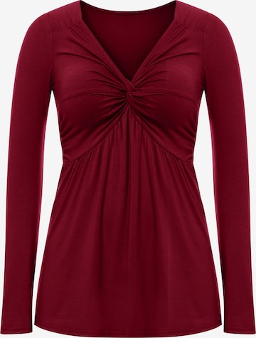 Tricou de la Imily Bela pe roșu: față