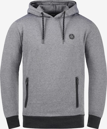 !Solid Hoodie 'Raffa' in Grau: predná strana