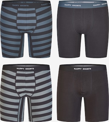 Boxers ' Motive ' Happy Shorts en bleu : devant