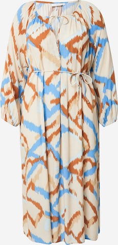 ONLY Carmakoma Mekko 'CARROWA' värissä beige: etupuoli