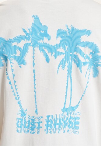 Just Rhyse - Camisa 'WavyPalms' em branco