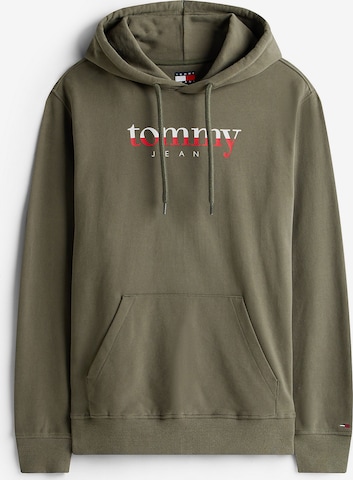 Tommy Jeans Sweatshirt in Green: front