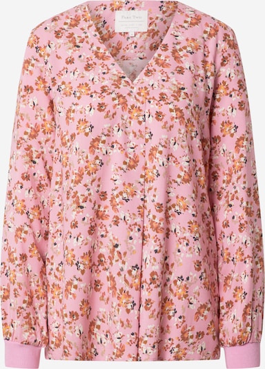 Part Two Blouse 'Pax' in de kleur Beige / Karamel / Lichtroze / Oranjerood, Productweergave