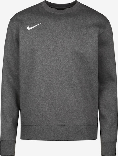 NIKE Sportsweatshirt in de kleur Grijs gemêleerd / Wit, Productweergave