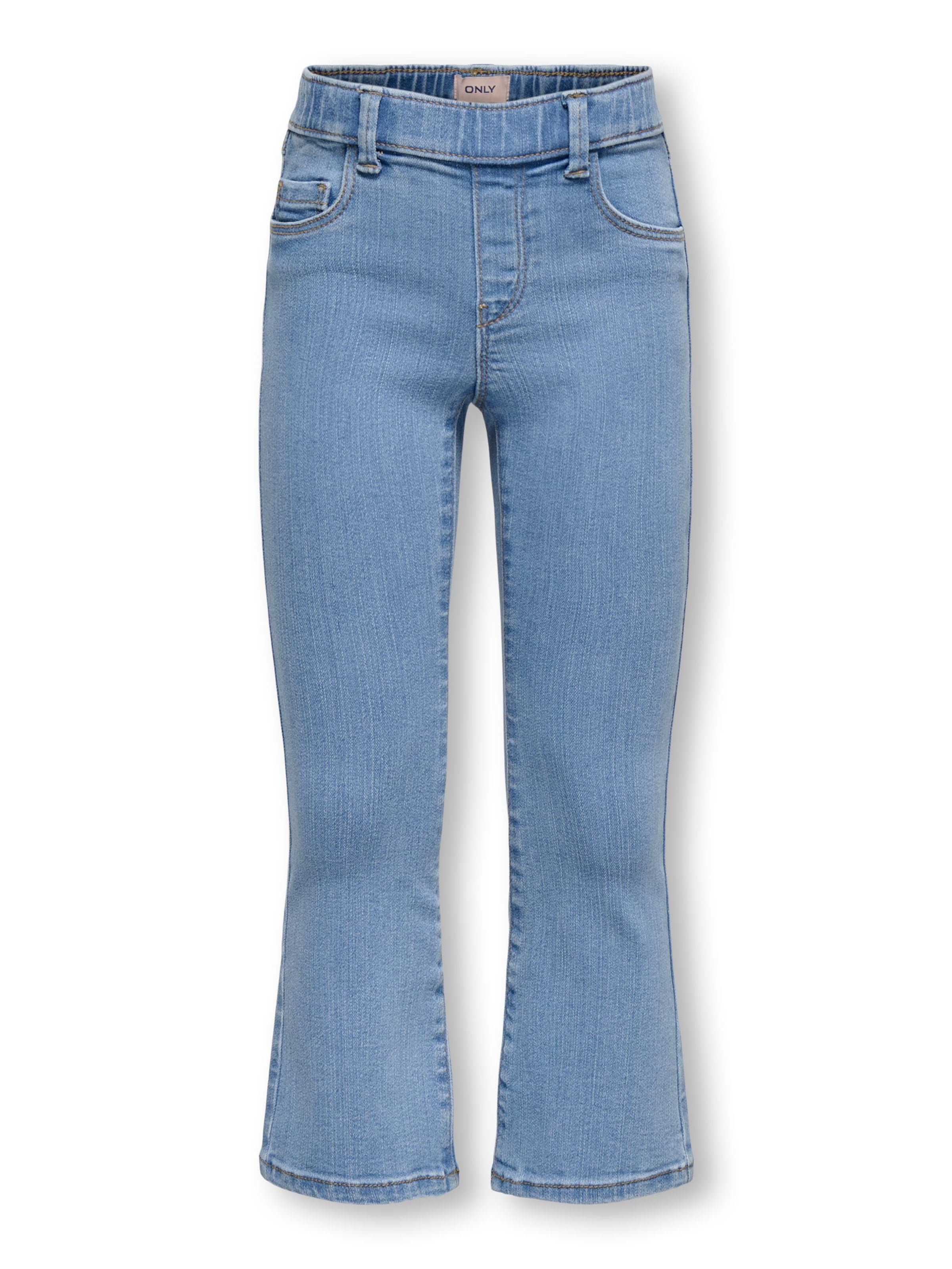 évasé Jean 'KMGRain' Only Mini en bleu : devant