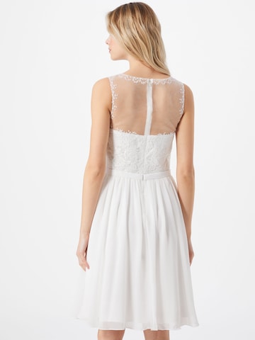 mascara Cocktail Dress in White