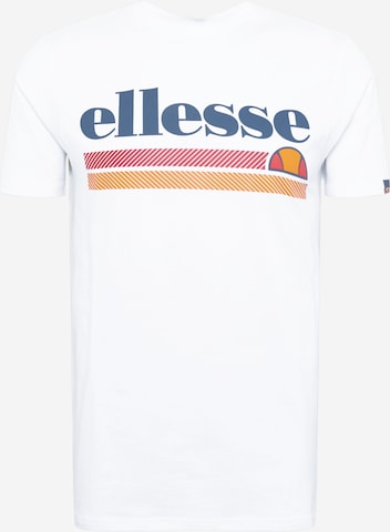 ELLESSE T-Shirt 'Triscia' in Weiß: predná strana