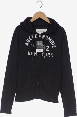 Abercrombie & Fitch Sweatshirt & Zip-Up Hoodie in L in Blue: front