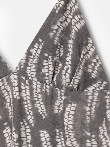 Pull&Bear Poletna obleka | modra barva