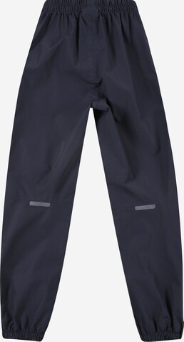 JACK WOLFSKIN Tapered Outdoor Pants 'Rainy Days' in Blue