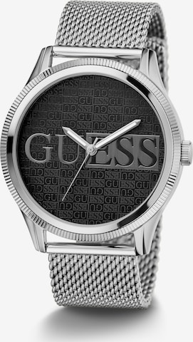 Montre à affichage analogique 'GD REPUTATION' GUESS en argent : devant