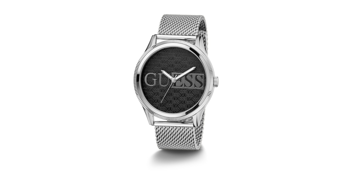 GUESS Analoog horloge 'Annette' in Zilver | ABOUT YOU GUESS Analoog horloge 'Annette' in Zilver | ABOUT YOU