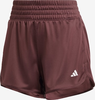 ADIDAS PERFORMANCE Sports trousers 'Pacer Essentials' in Red: front