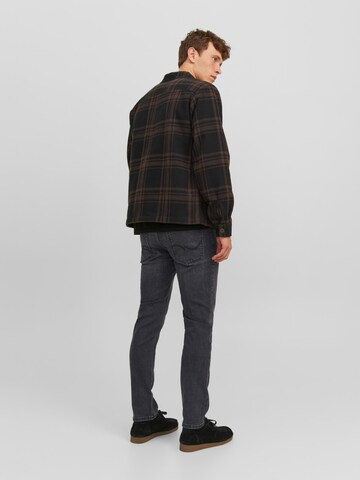 JACK & JONES Slimfit Džíny 'TIM' – černá