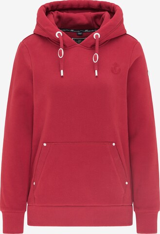 DreiMaster Maritim Sweatshirt in Red: front