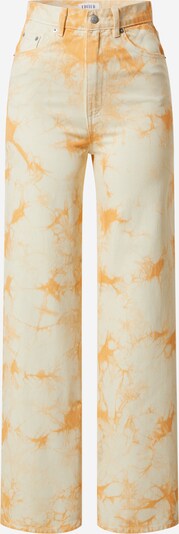 EDITED Jeans 'Avery' in hellgelb / orange, Produktansicht