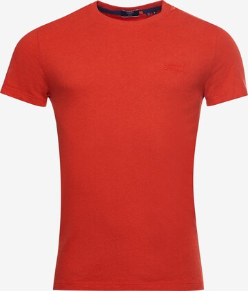 Superdry Shirt in Rood: voorkant