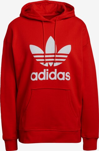 ADIDAS ORIGINALS Sweatshirt in Red: front