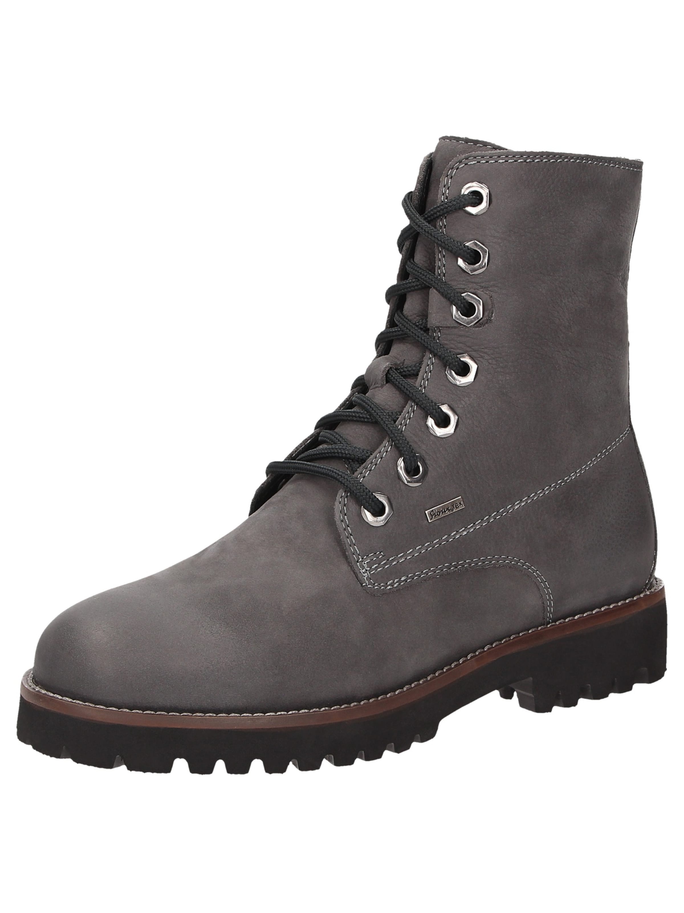 Bottines à lacets ' Elmiana' SIOUX en gris : devant