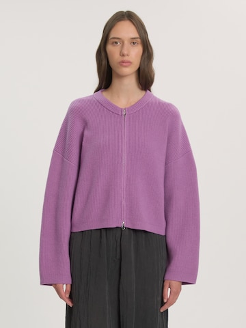 Cardigan 'Llleana' EDITED en violet : devant
