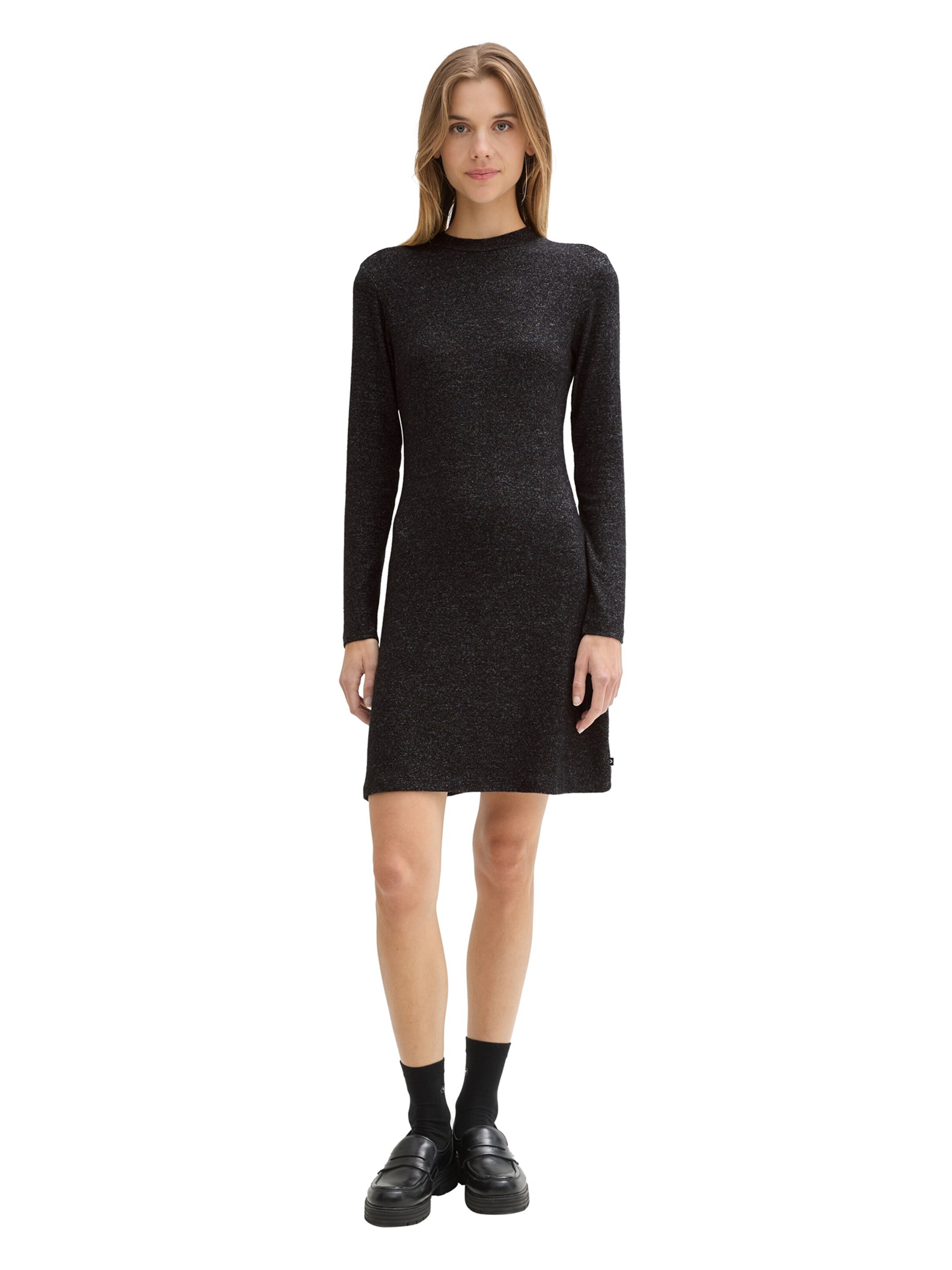 TOM TAILOR DENIM Kleid in Grau