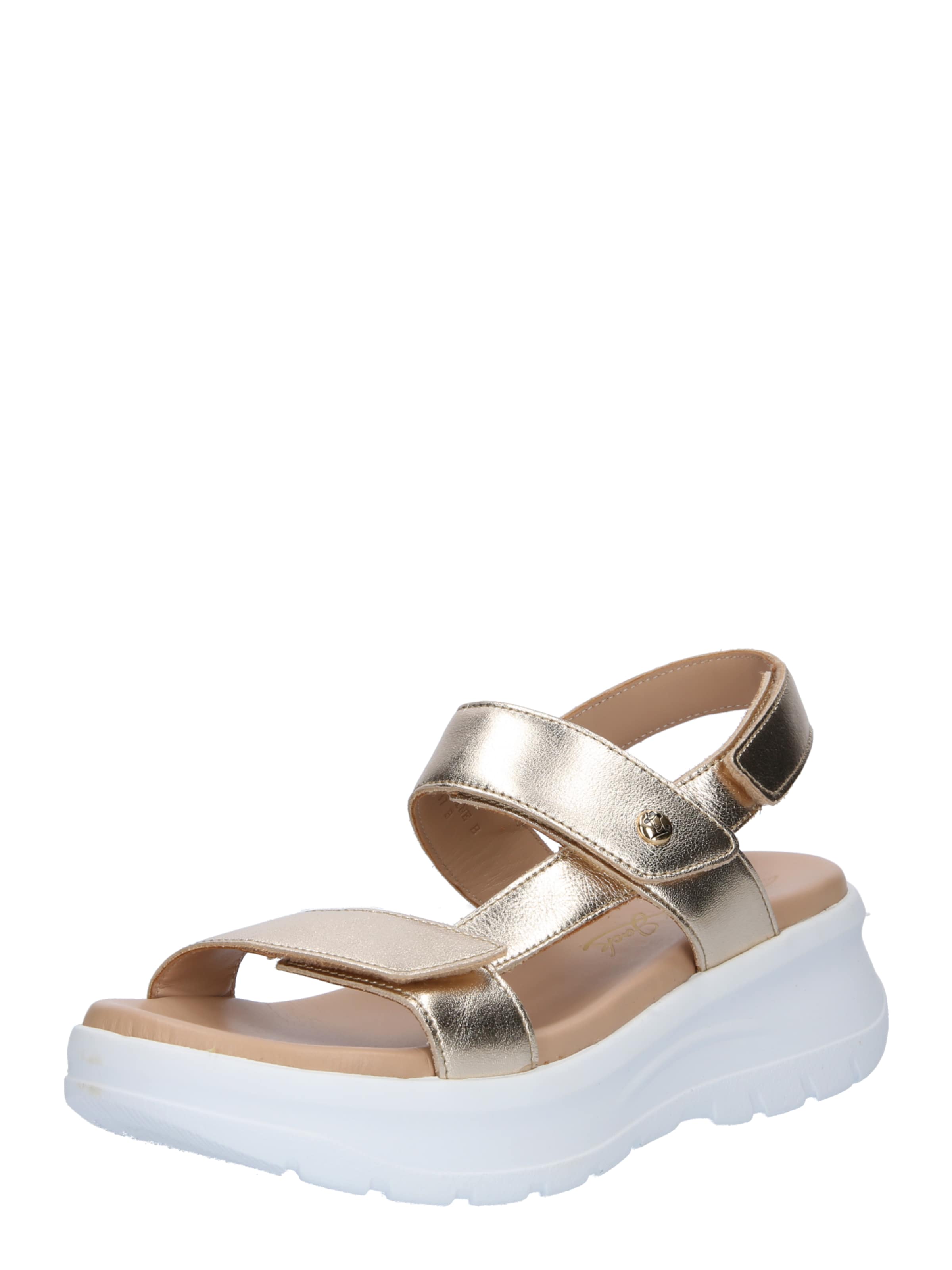 PANAMA JACK - Sandalias 'Noor' en oro: frente