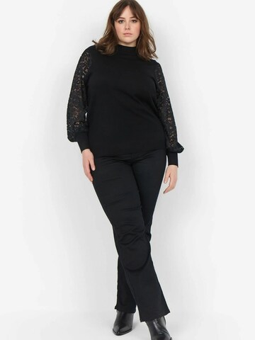 Wasabi Concept Pullover i sort