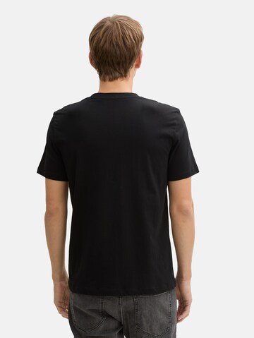 T-Shirt TOM TAILOR DENIM en noir