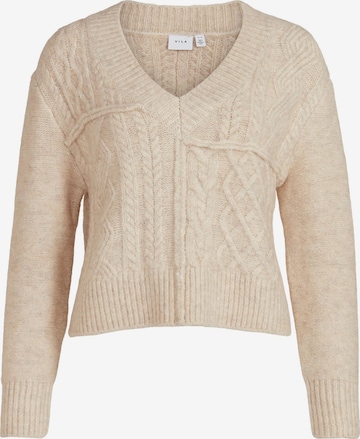 VILA - Jersey 'Viri' en beige: frente