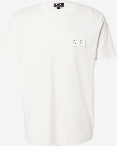 ARMANI EXCHANGE Koszulka w kolorze srebrny / offwhitem, Podgląd produktu