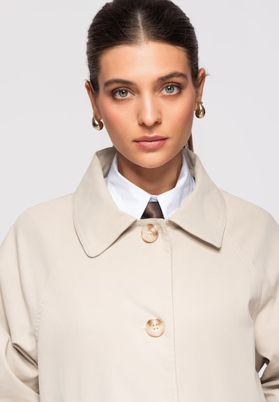 Ombre Between-Seasons Coat 'Colc' in Beige, Item view