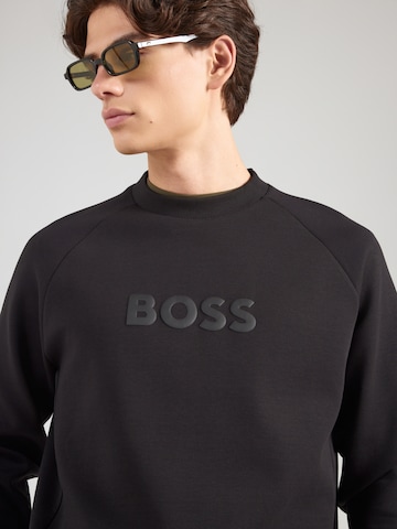 BOSS Sweatshirt 'Salbo' i sort