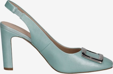 CAPRICE Slingpumps in Blau