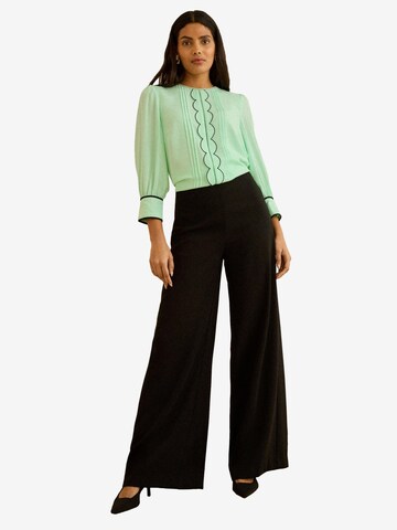 Bluză de la love & roses pe verde: față