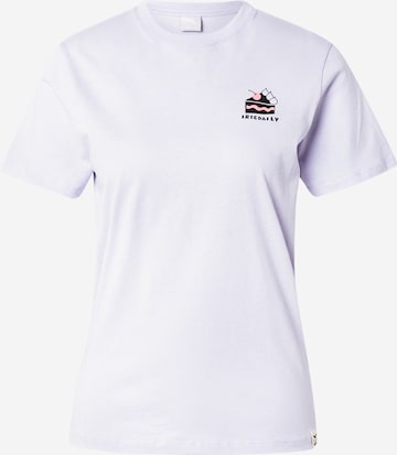 Iriedaily Футболка 'Yoga Club' в Лиловый: спереди