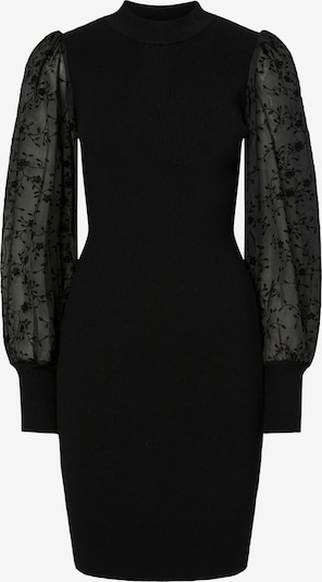 YAS Pletena haljina 'YASDOTME' u crna, Pregled proizvoda