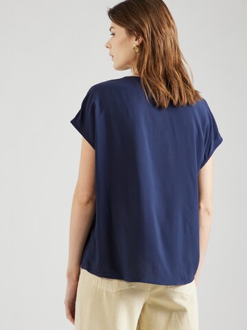 VERO MODA Blouse 'RUSK' in Blauw