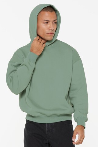 Harlem Soul /Damen ELY-AS Hoodie Oversized Unisex in Grün